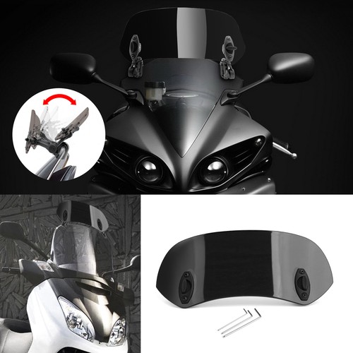 Adjustable clip windshield - adjustable,