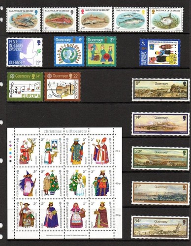 Guernsey mnh 1985 complete - guernsey,