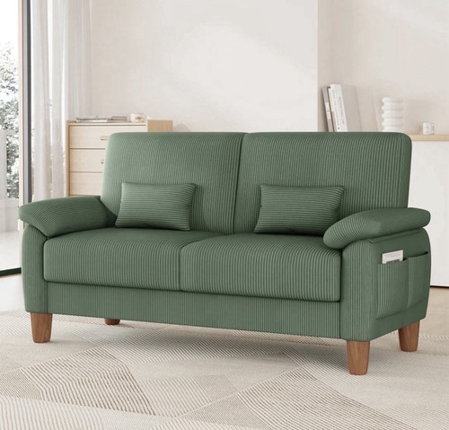 Aspen seater green sofa - green,