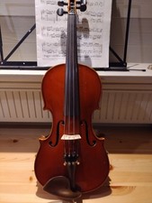 Pretty French violin 1922 – Jean Renard (luthier), restored & sounding great
