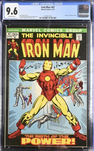 Iron man cgc 6 1972 - iron,