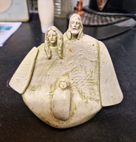 Christian holy family - holy, statue