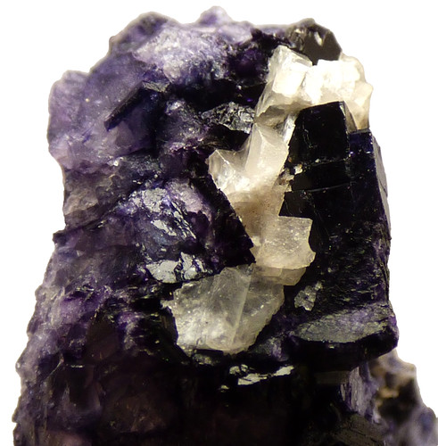 Blue john fluorite - blue,