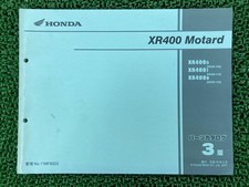 XR400 Motard Parts List, 3rd