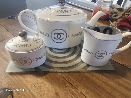 Chanel fine bone - bone, teapot