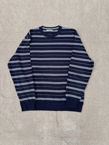 Navy white striped - white,