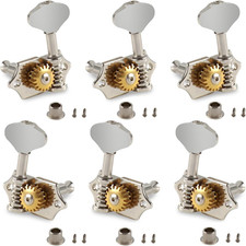 Open Gear Guitar String Tuning