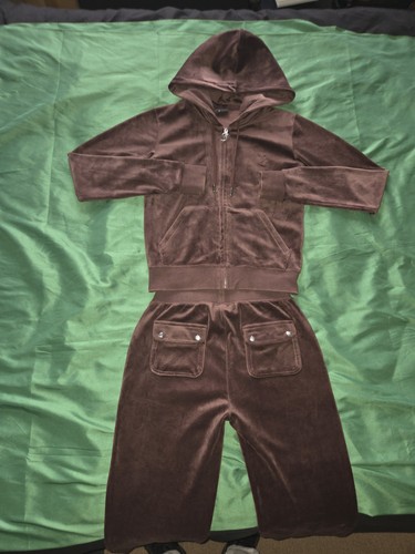 Brown juicy couture velour - brown,