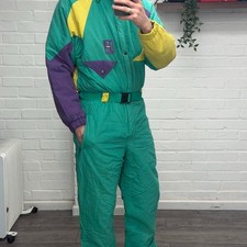 Vintage 1980s Snow Ski Suit