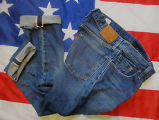 RARE vintage LEVIS 501 cone mills white oak RED LINE SELVAGE blue DENIM JEANS 29