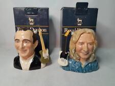 Royal Doulton Character Jug FRANCIS ROSSI RICK PARFITT  Ltd Ed D6961 D6962 Boxes