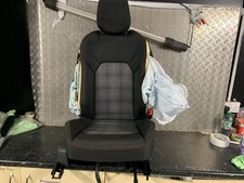 2025 VOLKSWAGEN POLO GTI MK6 FL TARTAN DRIVERS RIGHT OFFSIDE FRONT SEAT