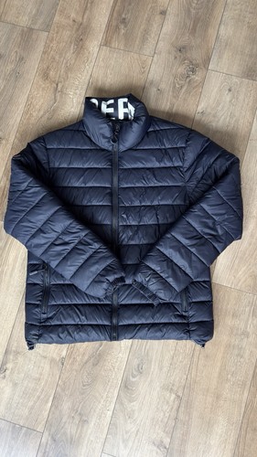 Superdry navy quilted puffer - quilted,