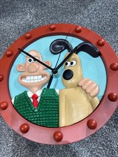 Wallace and Gromit wall clock, 1997