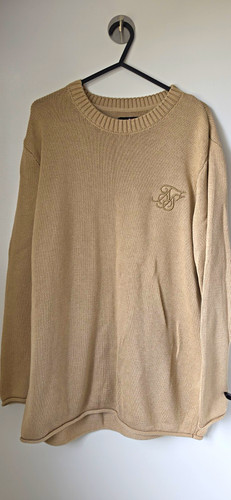 Siksilk men beige crew - siksilk, men’s