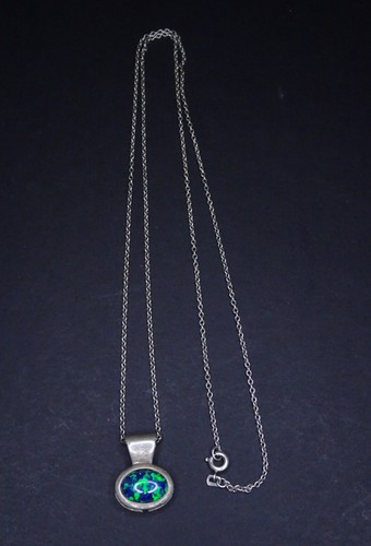 Vintage sterling silver opal - vintage,