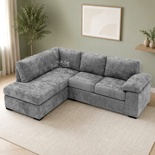 Amalfi grey corner - grey, sofa