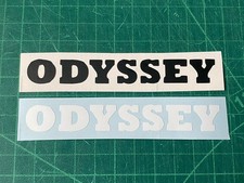 2 x ODYSSEY BMX Bike DECALS