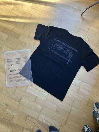 Black stussy graphic - stussy, shirt