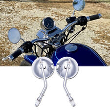 Chrome Side Mirrors 3" Round