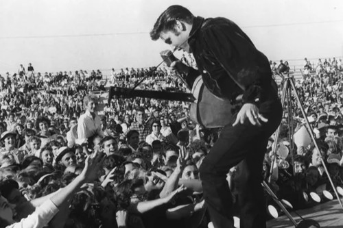 Rock and roll elvis - rock, on