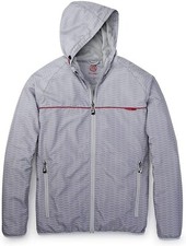 VW GTI Windbreaker Lightweight Hooded Jacket Grey XXXL GENUINE GTI MERCHANDISE