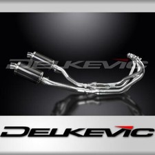 YAMAHA XJ600 DIVERSION 1992-04 FULL EXHAUST 225mm CARBON OVAL SILENCERS