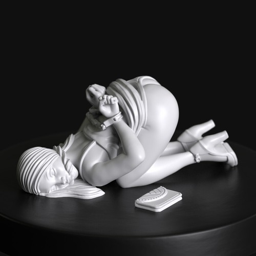 Slave girl 28mm - girl,