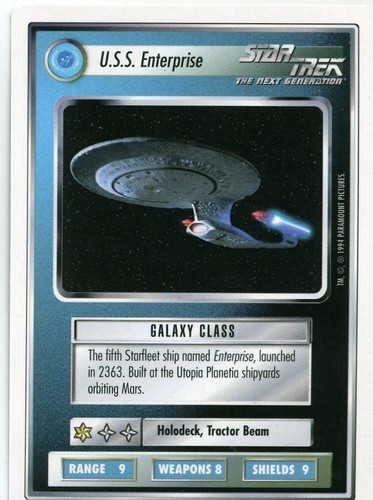 Star trek ccg premiere - star,