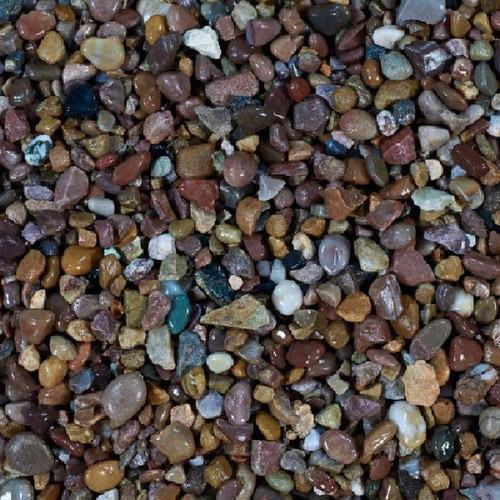 Washed pea gravel decorative - washed,