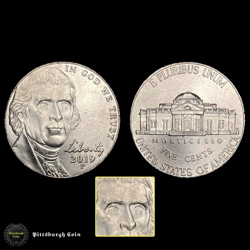 2019 jefferson nickel no - 2019-p,