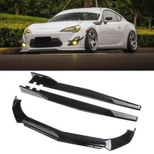 Gloss Black Front Bumper Lip