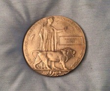 Death Penny WW1 Memorial