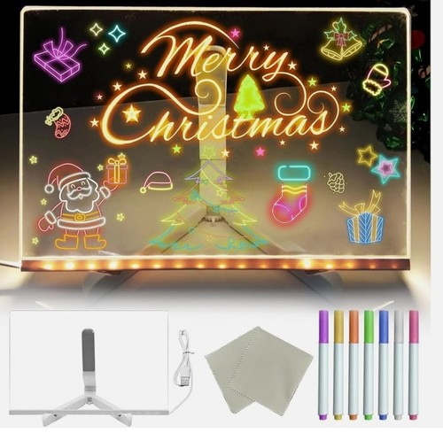 Led acrylic light message - acrylic,