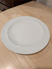 Denby White Dinner Plate Large