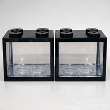 Mini Betta Fish Tank Lot of 2