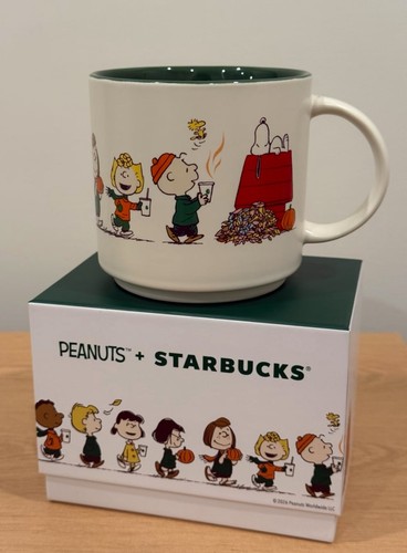 Starbucks peanuts snoopy and - starbucks, x