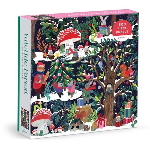 Yuletide forest 500 piece - forest,