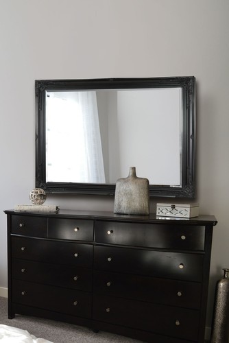 Large mirror antique rectangle - large,