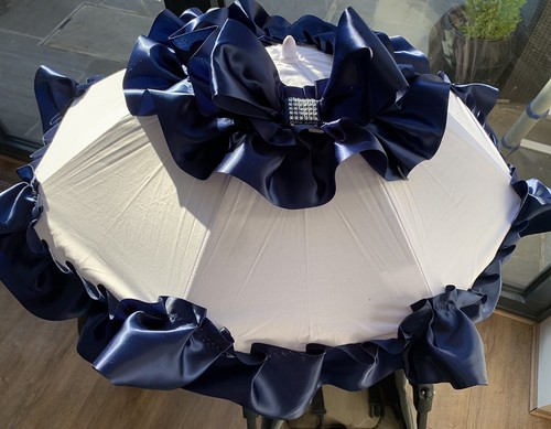 Navy blue and - navy, white