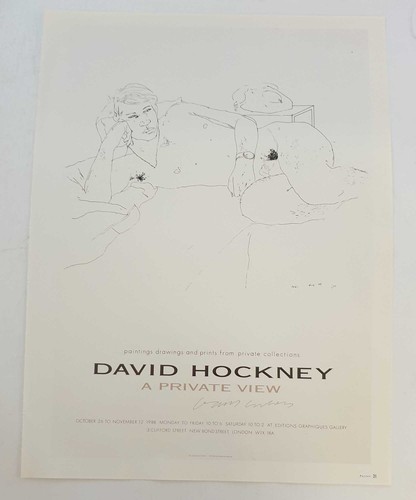 Hockney private view - hockney, 'private