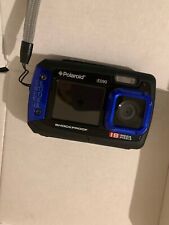 Blue Polaroid IE090 18MP Underwater Tough Digital Camera