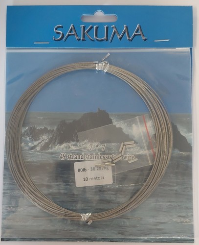 80lb sakuma 49 strand - 7, x