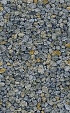 1m X 45cm PEBBLES GREY STONES
