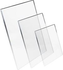 Acrylic Sheet Clear Transparent Perspex Cut to Custom Size Plastic Window Panels
