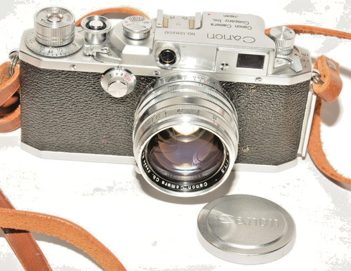 Vintage canon 50mm 5 lens - vintage,