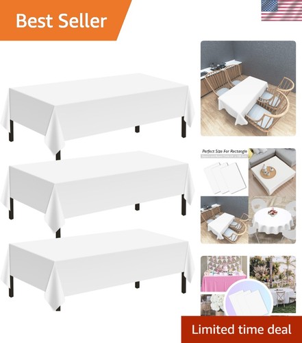 Elegant white 108 - 54, inch
