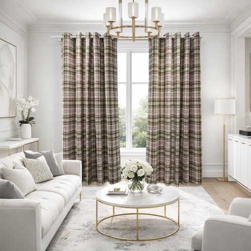 Stylish checked blackout - stylish,