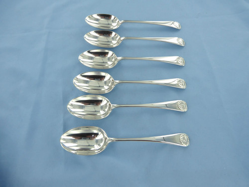 Vintage set six sterling - six,
