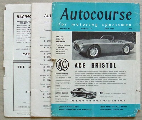 Autocourse magazine apr - magazine, 1957